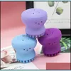 Other Skin Care Tools Sile Cleansing Brush Cute Octopus Shape Facial Cleanser Pore Cleaner Exfoliator Face Scrub Washing Brushes Ski Dhayz