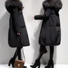 Korki damskie płaszcze modne kobietom 2022 płaszcz zimowy bawełniane kobiety w stylu Mid-ligs w stylu koreańskich luźnych szwów kurtki zagęszcza