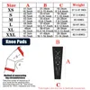 膝パッドスポーツハニカムクラッシュプルーフプロテクターバスケットボールバレーボールサイクリングサポートブレース圧縮レッグスリーブガード