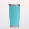 2022 Home mugs 20oz Colorful Coffee Cups Stainless Steel Car cup Large Capacity Double Layer Sports Mugs Travel Mug With lid wly935