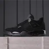 2023 Bred Basketball Shoes Mens 4s 4 белый Oreo Pure Money Black Cat Тату