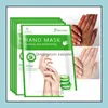 Diğer cilt bakım araçları aloe lavanta özü nemlendirici el maskesi süper yumuşatma spa eldivenleri pess peeling cilt 6 çiftlik damla teslimat dhpkr