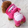 V￪tements de v￪tements pour chiens chauds doux V￪tements de costumes de compagnie pour chiens Puppy Cartoon Veste ￠ capuche hivernale V￪tements d'automne xs-xxl