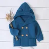 Jackets herfst winter baby kinderen baby jongens meisjes v-neck streep vest vesting jas lange mouwen gebreide kinderen#39; s