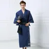 MENS MENOMENTO DE SLUCHEN WINTRO MASCOMONO TRADISIVADO JAPONESA KIMONO COM OBI MENS EXPERMENTO CANTAR RODO DE CLOGONS PIJAMAS BAIO DE MENS MENS A52604