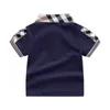 Abbigliamento estivo per ragazzi Polo manica corta per bambini Moda T-shirt per bambini piccoli Abiti sportivi casual Abiti firmati 1 6Y