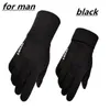 Gants de sport coupe-vent chauds d'hiver mitaines cyclisme en plein air épaissir escalade hommes femme gants en daim à écran tactile