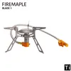 Camp Kitchen Fire Maple Stove FMS-117T Ultralight Outdoor Camping vandringspisar Lightweight Travel Gas Furnace Portable S 221102