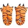 Slippers Indoor Floor Funny Animal Cartoon Monster Foot Dinosaur Claw Plush Nonslip Home Soft Warm Shoes 221103