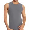 Herren-Tanktops, Bodybuilding, Fitnessstudio, Sport, Fitness, Unterhemden, Herrenbekleidung, Herren, lässig, ärmellos, Unterhemd, O-Ausschnitt, Muskelwesten