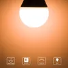 Orange f￤rg IP42 LED -ljussensorlampa E27 8W AC 220V 110V skymning till Dawn Day Night Lamp f￶r hembelysning