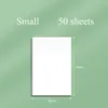 50Sheets Transparent publicerade IT Sticky Note Pads Notepads Packs Papeleria Journal School Stationery Office Supplies DHL