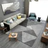 카펫 현대 고급 거실 카펫 침실 장식 깔개 고품질 엘 대형 지역 라운지 깔개가 아닌 세탁 가능한 바닥 매트
