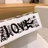 Modna torba Crossbody Torby od projektantów Torebka na ramię Luksusowa torebka z klepsydrą Graffiti Skórzana torba na ramię Zakupy Messenger Torebki