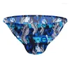 Underpants Men Sexy Print Underwear Thong G-String Men's Bikini Briefs Panties Lingerie Tangas On Sale A80