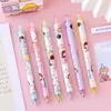 2pcs Cute Ball Maiden Press Gel Pens Black Ink 0.5mm Student Kawaii Stationery Items Kids Prize School Office Suppliers