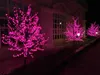 محاكاة أضواء شجرة الكرز LED LED Luminous في الهواء الطلق مقاوم للماء المناظر الطبيعية حديقة الشجرة عيد الميلاد ديكور الاحتفال
