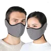 Casques de moto Masque de cyclisme d'hiver Ski de plein air Randonnée Randonnée Capuche chaude Coupe-vent Polaire Protection de l'oreille