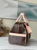 Hobo Totes Designer M40074 Carryall Women's Boston Bag Handv￤ska Brun axel Travel Bag Best
