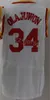 Erkek Basketbol Retro Clyde Drexler Jersey 22 Hakeem Olajuwon 34 Tracy McGrady 1 Jalen Green 4 Vintage City Association Dikişli Takım Lacivert Beyaz Kırmızı Gömlek