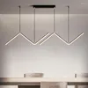 Lampy wiszące luksus żyrandol nowoczesna restauracja minimalistyczna złote czarny stół barowy salon kuchnia lampa sypialnia