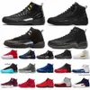 2023 Winterized WNTR Twist University Yellow Gold Jumpman Basketball Shoes 12 12s Indigo Reverse Flu Gam Mens Trainers 11s Women Retroes SportsJORDON JORDAB