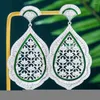 Kolczyki Dangle Godki Bohemian Vintage Royal For Women Wedding Bridal Boucle D'Oreille Femme 2022