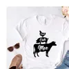 豚牛の鶏の愛の動物ティー女性カジュアルヒップスター面白いTシャツレディーヨンガール
