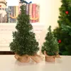 Decorazioni natalizie 1PC 20/30CM Tavolo Mini Decorazione albero Pino Regalo di Natale