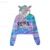 Erkek Hoodies Erkek Hoodie Girls Aphmau 3d Baskı Kadınlar için Kawaii Karikatür Sweatshirts Gençler Çocuk Kulak Külot Yetişkin Çocuk