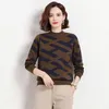 Pulls pour femmes Designer Knit O-Cou Sweetshirts Luxe Pull surdimensionné Femme Slim Pulls Blouse Jumper