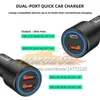 CC445 36W PD 3.0 شاحن سيارة لـ Samsung S20 Note 20 Ultra S21 Plus USB Type C Fast Cars Actrgers for iPhone 12 Pro Max Carcharger