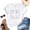 Fall Square Thanksgiving Women Tshirts T Shirt Casual Funny For Lady Top Tee