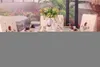 Stołowy szmatkę kremowe biegacze Europa haftowa miska flagowa mata biszkwica kwiat pad telewizyjna szafka ślubna okładka juby j221018