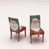 Fodere per sedie 4 pezzi/set Decorazioni natalizie per sedie per feste Ristorante per banchetti Copertura