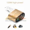 CC446 NOUVEAU 3 IN 1 CARDER CHARGEUR MULTIFUNCT FACK FACT POUR IPHONE 13 Pro Doub Digital USB Affichage pour Xiaomi 12 Charge téléphonique