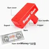 Bracelets de mariage Make It Rain Money Gun Toy Pistol Party Fashion Nom rouge Cash Cannon Famille en plein air Cadeaux drôles pour enfants Gags Amp Smt2N