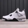 2023 4 4s basketball shoes Mens White Cement Oreo Pure Money Black Cat Tattoo Bred Fire Red Metallic Purple Royalty Sports sneakersJORDON JORDAB