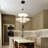 Pendant Lamps Modern Acrylic LED Light Shadow Dining Room Kitchen Designer Hanging Indoor Lighting 90-265V