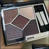 Brand de fard à paupières Eye Shadow 5 Color with Brush Look Edition for Girl Coeurs Couture High Eyeshadow Palette Drop Livrot 2022 Heal1360139