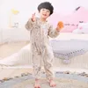 Kledingsets Herfst Homewear Meisjes Slaapzak Baby Boy Kostuum Peuter Kid Voor Kinderen Romper Kleding 221103