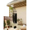 Decorative Figurines Wind Chimes Outdoor Large Deep Tone 8 Metal Tubes For Home Garden/Yard/Balcony Deco
