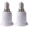 Uchwyty lampy 2X E14-E27 LED Light Light Śruba Przekrętnik adaptera gniazd