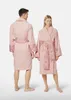Kadınlar ve Erkekler Ev Elbiseleri Tasarımcı Marka Sweetwear Sonbahar Kış Nightgown Seksi Seksi Katı Panelli UNISEX GECE KEMİKLER KEMİKLER GİBİ KURULU BİR KOŞULU BİR KOLUK EYRİ