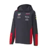 시즌 팀 스포츠 까마귀 팀 모델의 포뮬러 원 F1 팬 버전 플러스 스웨터 라이딩 스포츠 커스텀 까마귀 F1 레이싱 슈트