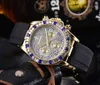 Dantone Multifunction Chronograph AAA Men Wristwatch Watch Luxury Watches Designer Business 7750 Super KFZ8