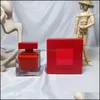 Déodorant anti-transpirant Marque de luxe Femme Rouge Per 90Ml Eau De Parfum Parfum 3Fl Oz Odeur Longue Durée Bouteille Rouge Edp Lady Gi Dhjfk