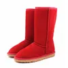 Vente chaude Aus Classic Warm Boots Middle U5825 tall 5815 femmes bottes de neige en peau de mouton douce garder botte au chaud Haute qualité Beau cadeau d'anniversaire de Noël