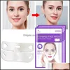 Altri strumenti per la cura della pelle Efero Double V Shaped 4D Face Mask Idratante Lifting Chin Neck Shape To Slim Firm Skin Care 10Pcs Drop Deli Dhpdq