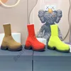 Platform elastic socks ankle boots 2022vs Pumps Womens DYMALNOTPY Square toe thin legs 10cm thick soles Designer shoes